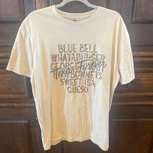 Cream Graphic Women’s T-Shirt